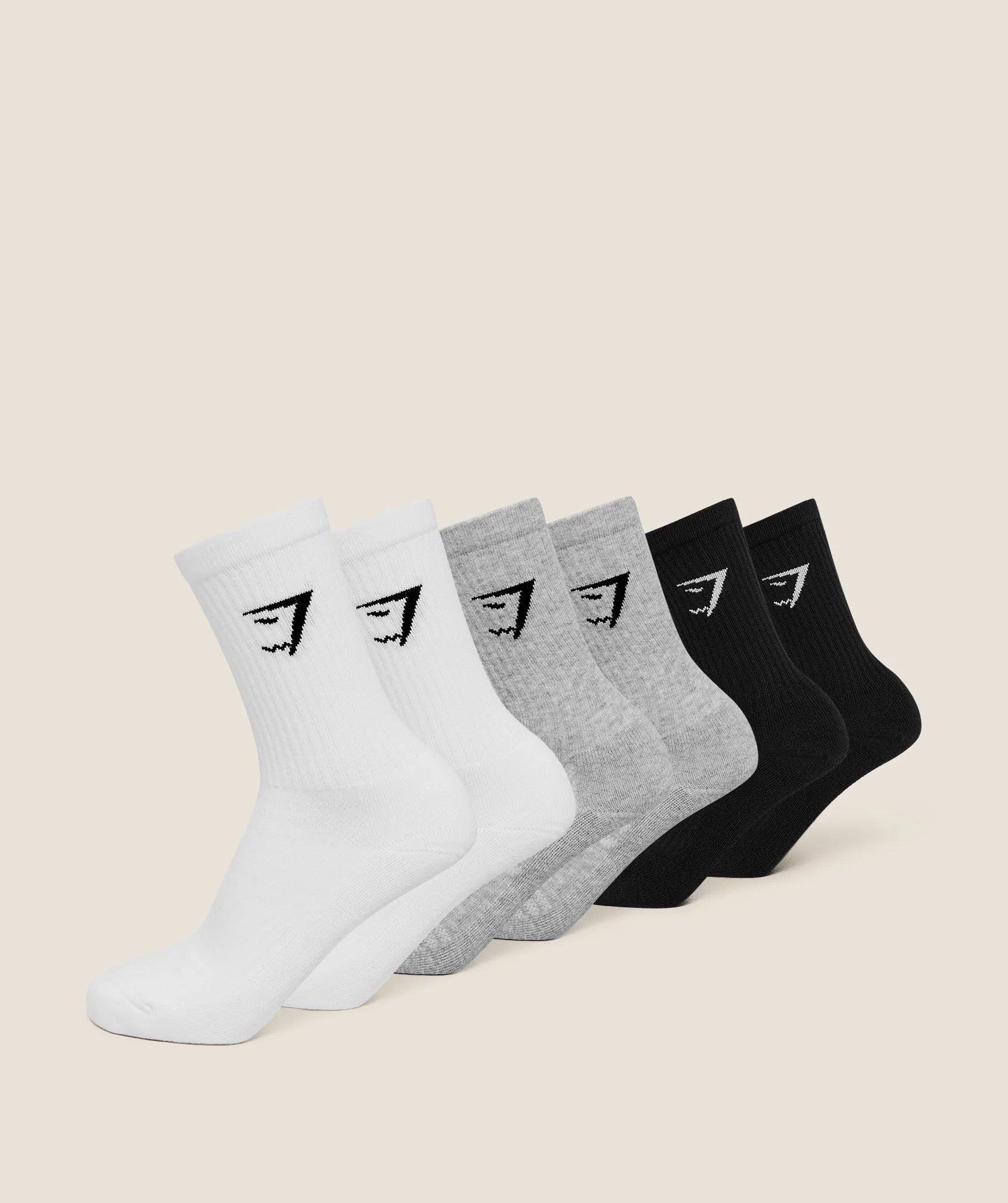 6PK CALCETAS GYMSHARK (PREVENTA)
