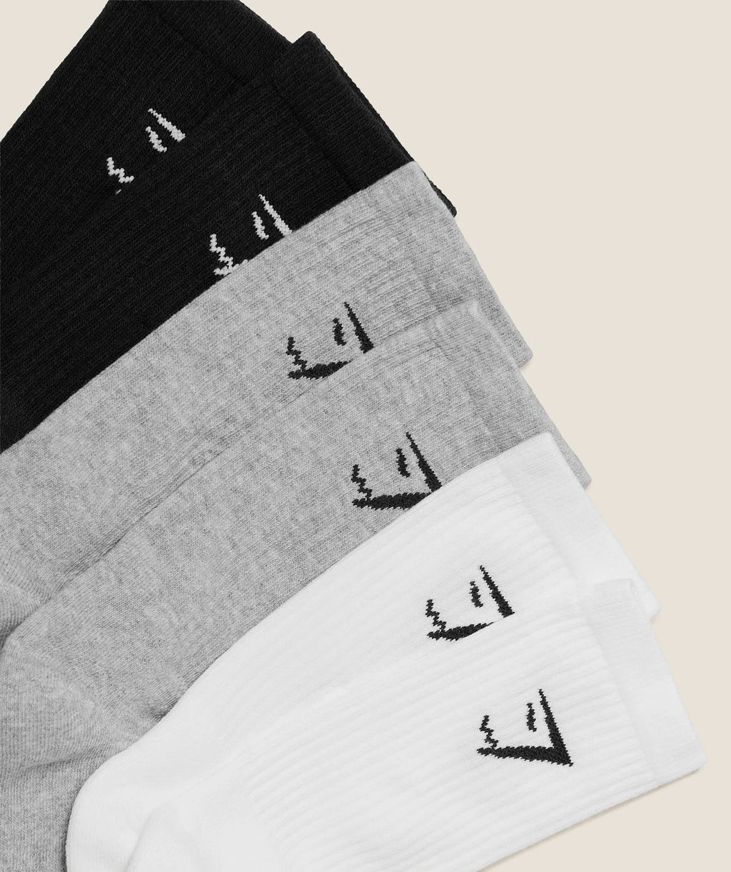 6PK CALCETAS GYMSHARK (PREVENTA)