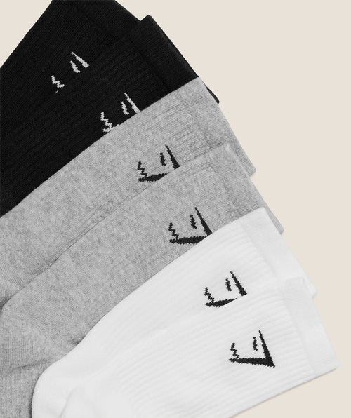 6PK CALCETAS GYMSHARK (PREVENTA)